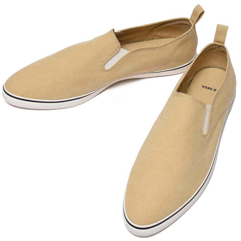THE GEEK（ザ ギーク） コットンキャンバススリッポンスニーカー SLIP ON/CANVAS/MOD1