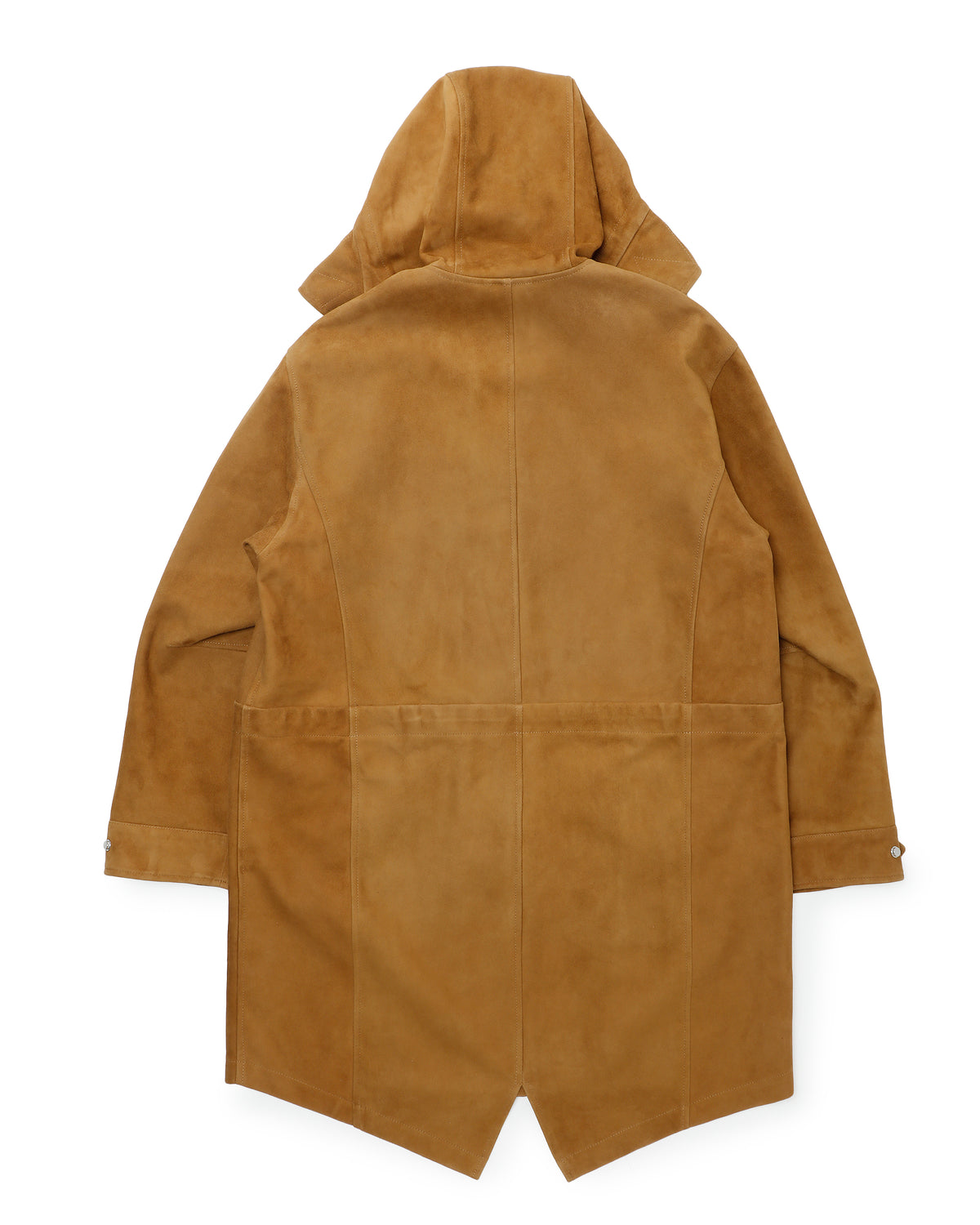 FOCUS（フォーカス） シルバーZIP SPレザー スエードモッズコート / キャメル