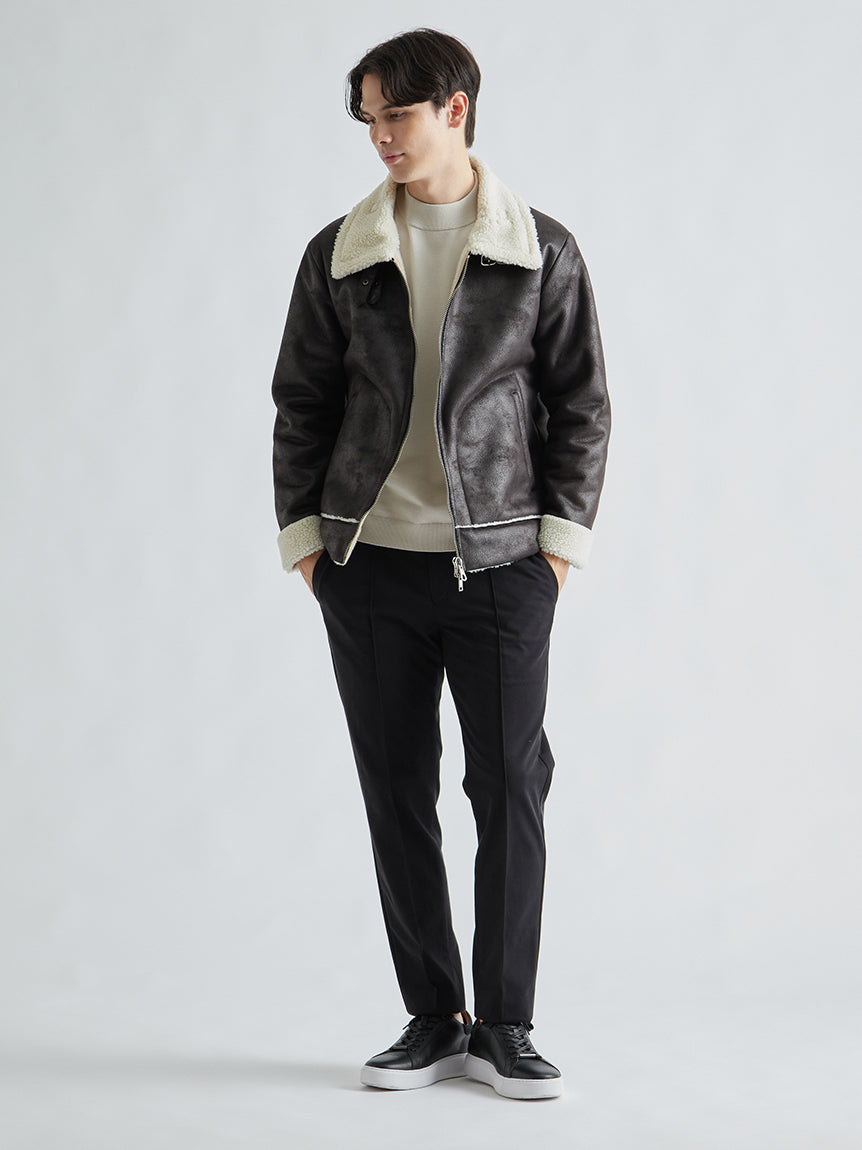 アウール / FAKE MOUTON JACKET