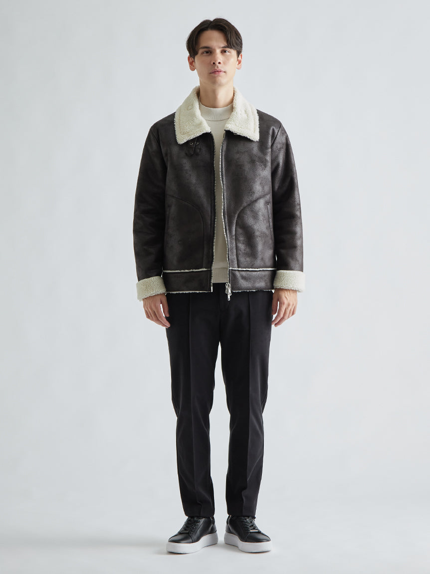 アウール / FAKE MOUTON JACKET