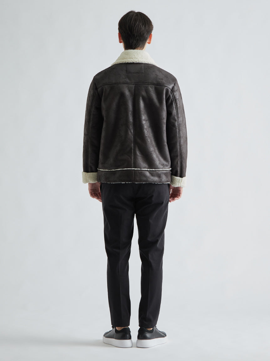 アウール / FAKE MOUTON JACKET