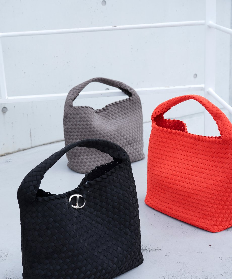 エムビー / OX JEWELRy Intrecciato -ADD- Editors Bag MEDIUM