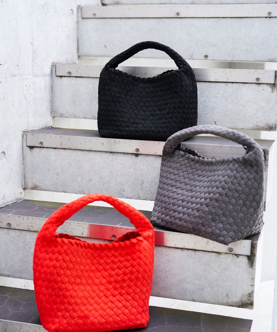 エムビー / OX JEWELRy Intrecciato -ADD- Editors Bag SMALL
