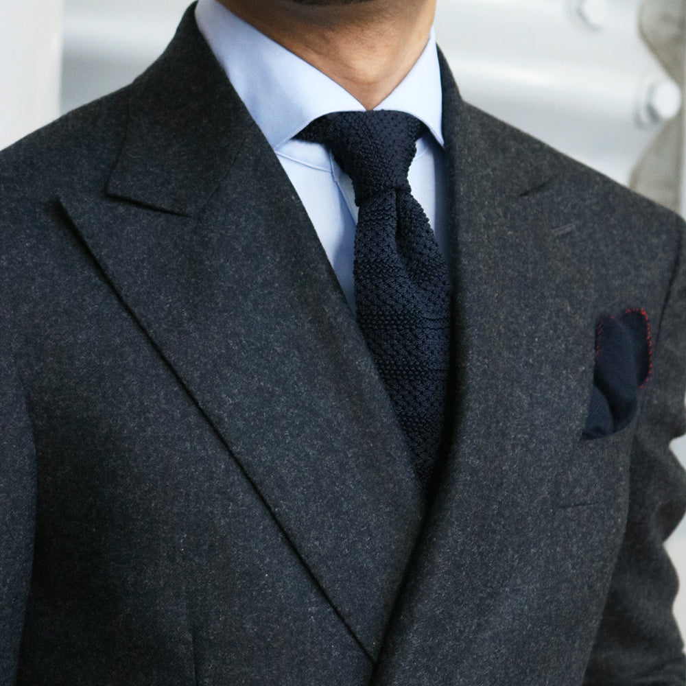 ASCOT / シルク ニットタイ(Germany made)