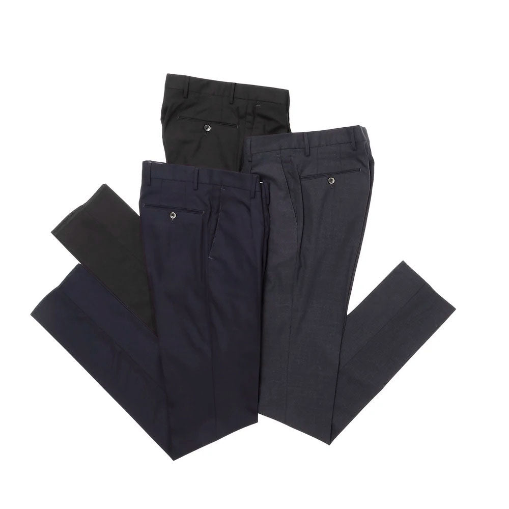 ピーティートリノ / テクノウール 1プリーツ パンツ/SLIM FIT/CPVF11Z00CFP VD06