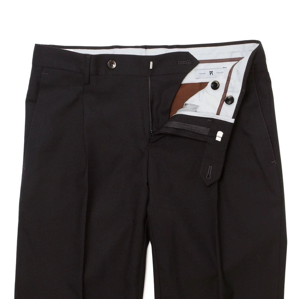 ピーティートリノ / テクノウール 1プリーツ パンツ/SLIM FIT/CPVF11Z00CFP VD06