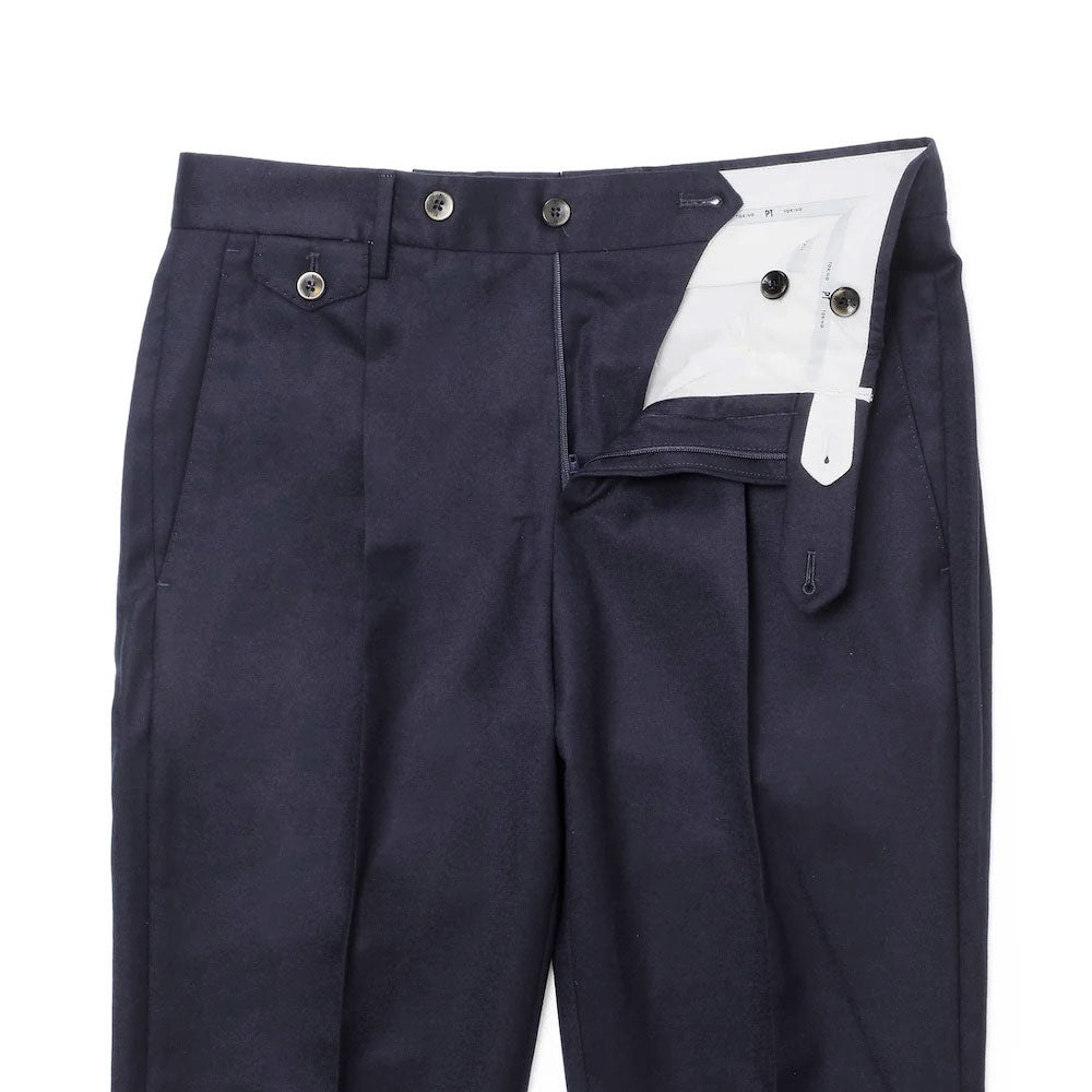 ピーティートリノ / ストレッチ ライトフランネル 1プリーツ パンツ/GENTLEMAN FIT/COGF11ZP0CL1 CM13
