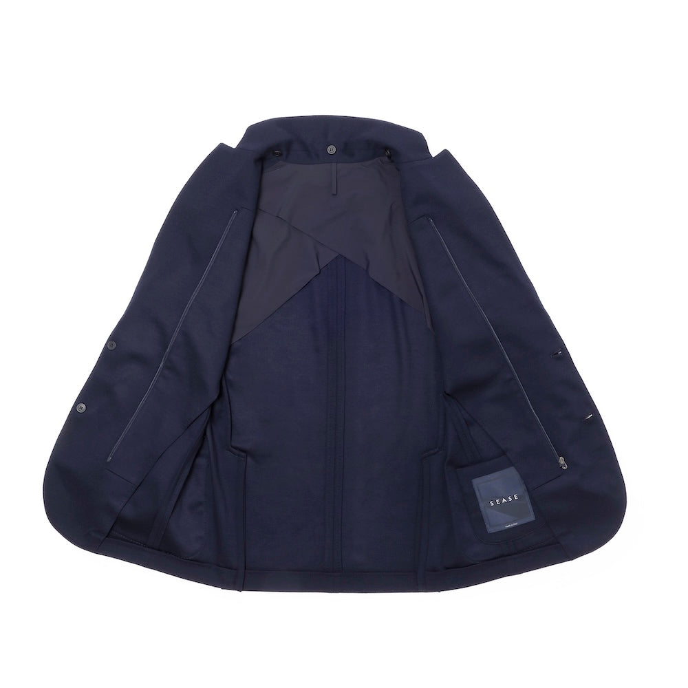 シーズ / ウールジャージー HOODED BLAZER/JB037 TJ272