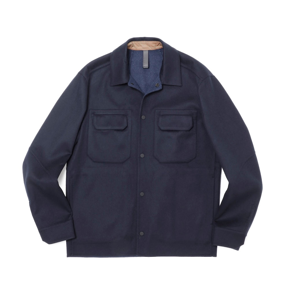 シーズ / ウール&カシミア OVERSHIRT DOUBLE/JJ075 TN585