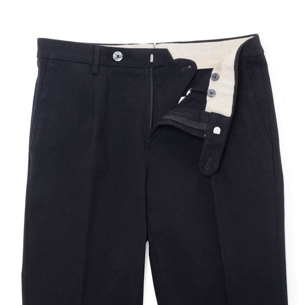 ジーティーアー / ストレッチ コットンツイル 1プリーツ パンツ(Waist Comfort Band)/fedelico 01 RE 27805