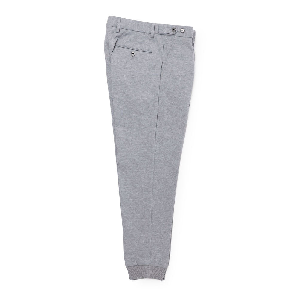 ジーティーアー / EASY CARE JERSEY 1プリーツ 裾リブ パンツ(Waist Comfort Band)/GIORGINO 27950