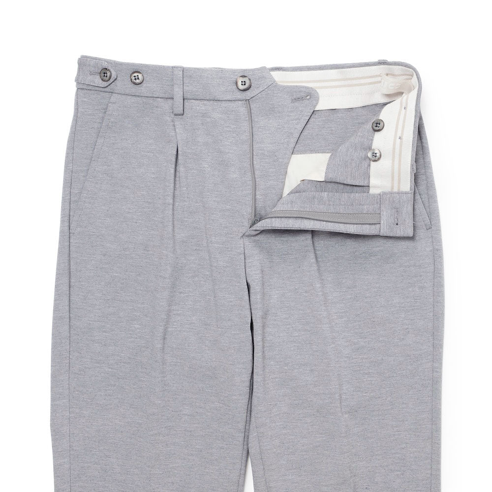 ジーティーアー / EASY CARE JERSEY 1プリーツ 裾リブ パンツ(Waist Comfort Band)/GIORGINO 27950