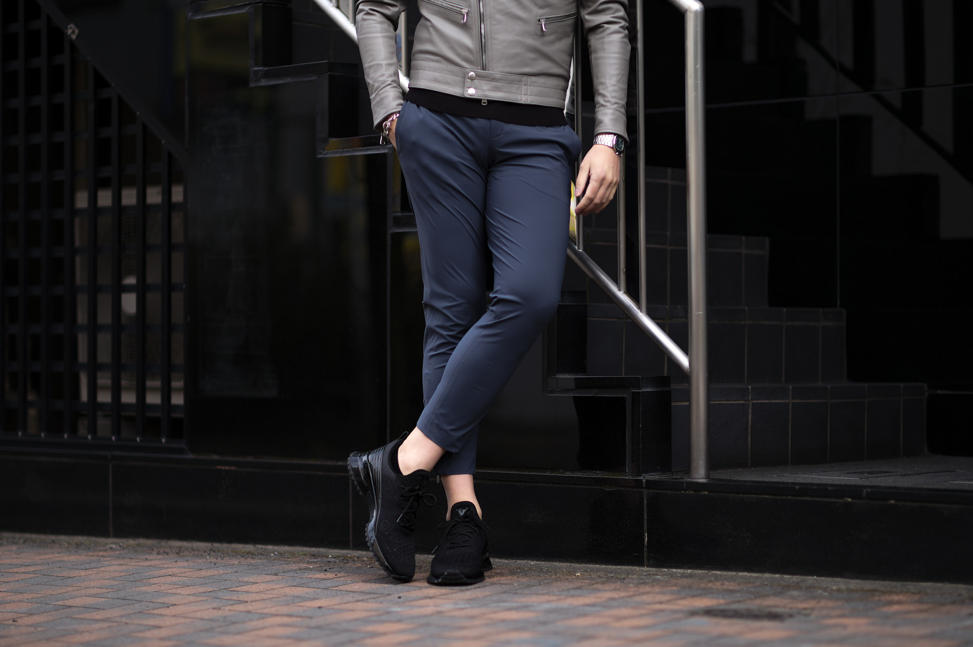 値頃 PT TORINO EPSILON ZIP スリムスラックス asakusa.sub.jp