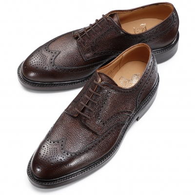 crockett&jones ロングウイングチップ