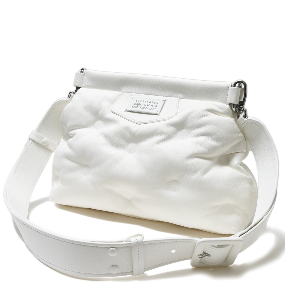 マルジェラ オフホワイト ふんわり クラッチバッグ BAG ハンド