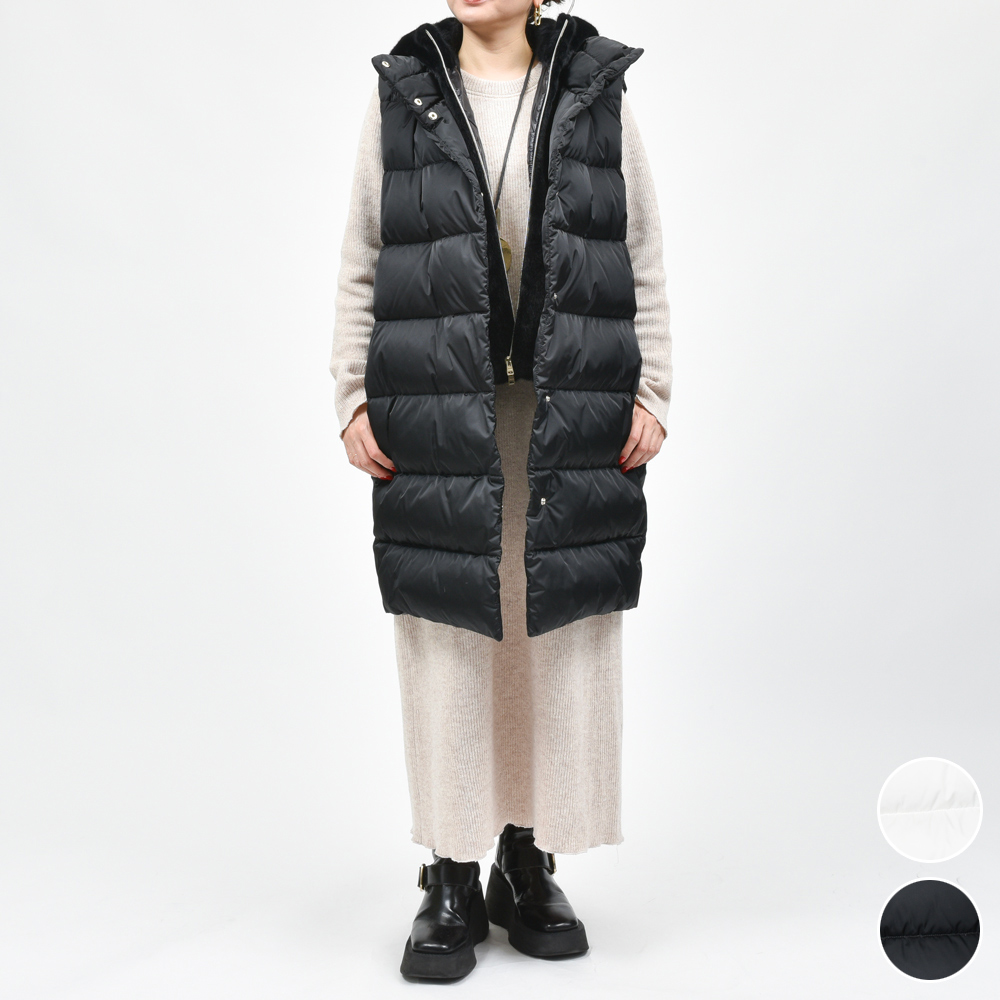 B.R.ONLINE - Style Web Magazine & Online Shop | ビー・アール・オンライン | HERNO(ヘルノ)<br>THINK FUR ・Curly Eco Fur Jacket<br>PI001908D POLAR-TECH ロングダウンベスト B.R.ONLINE - Style Web Magazine & Online Shop | ビー・アール・オンライン | HERNO(ヘルノ)<br>スリードッツウェイビーファーショートジレ<br>PI001908D POLAR-TECH ロングダウンベスト