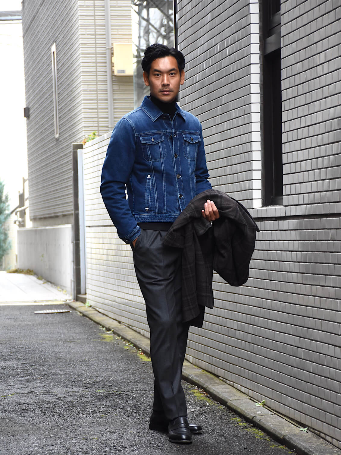 Style Web Magazine  Online Shop ビー・アール・オンライン ムーレー デニム  ダウン ジャケット/TURBINO-103/BLU
