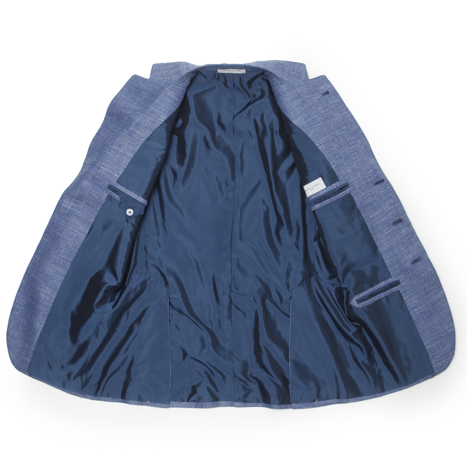 B R Online Style Web Magazine Online Shop ビー アール オンライン オラッツィオ ルチアーノ ラ ベラ サルトリア ナポレターナ 3b ジャケット ホップサック 3織混 P054 13