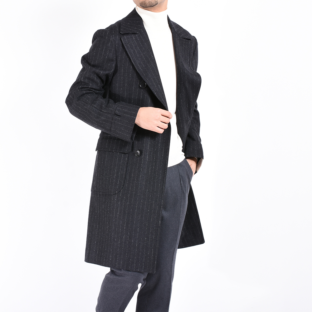 ymst　SALE De Petrillo ダブルブレスト ポロコート B.R.ONLINE - Style Web Magazine & Online Shop | ビー・アール
