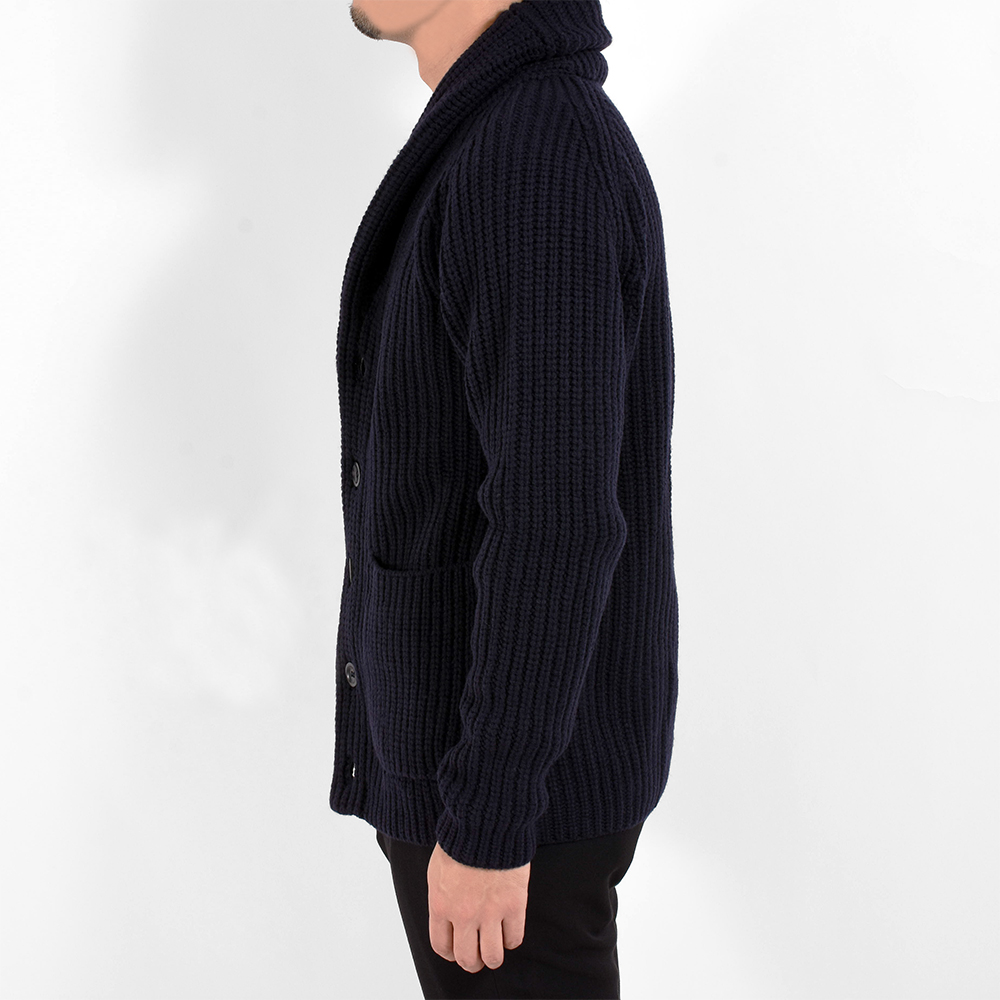 B.R.ONLINE - Style Web Magazine & Online Shop | ビー・アール・オンライン | ザノーネ / ショールカラー ニット カーディガン(FISHERMAN'S RIB STITCH)/812270 ZM205 B.R.ONLINE - Style Web Magazine & Online Shop | ビー・アール・オンライン | ザノーネ / ショールカラー ニット カーディガン(FISHERMAN'S RIB STITCH)/812270 ZM205