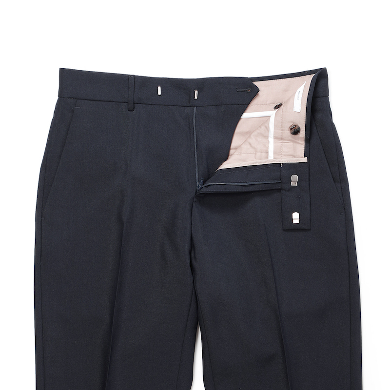 PT TORINO “REBEL FIT” ウールソリッド ノープリーツパンツ www