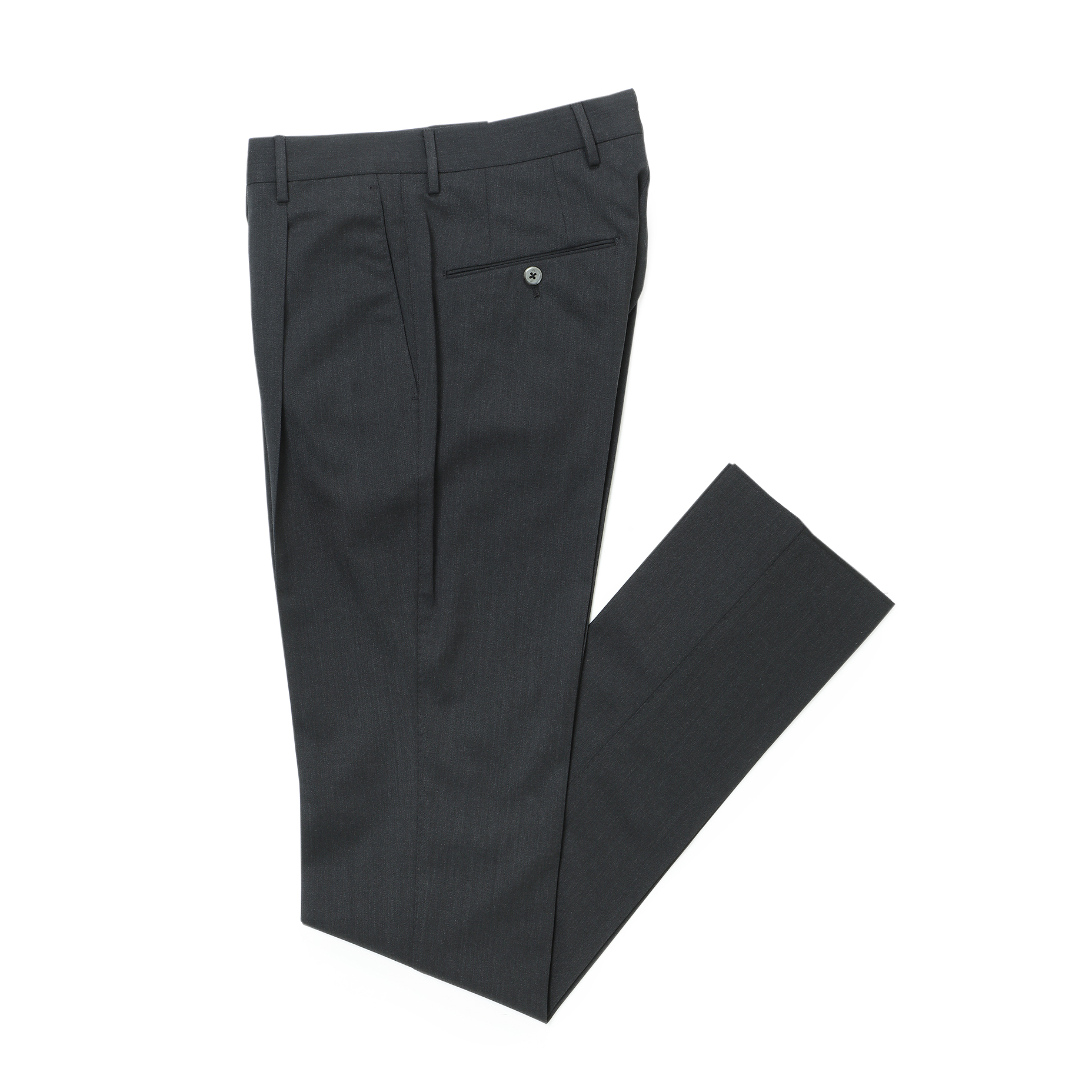 colon - 1OUT-PLEATS PANTS - STRETCH JERSEY / ポリエステル