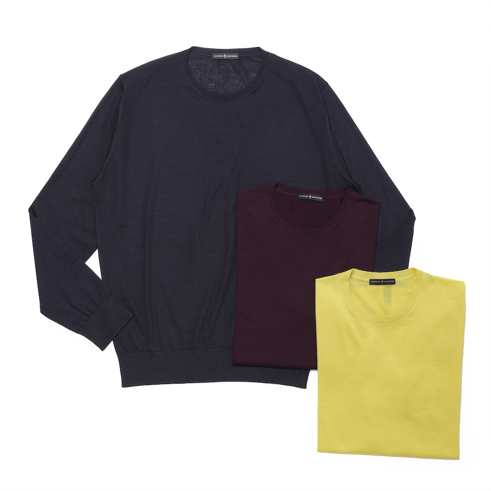 manrico cashmere クルーニット