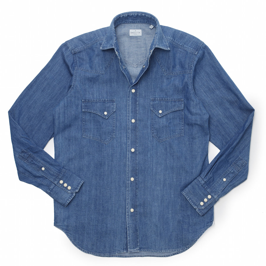 バグッタ　BAGUTTA インディゴジャケット