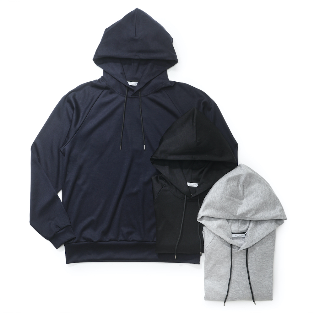 極細繊維クロス M431新品J.PRESSインレージャージ クルーロゴパーカーL