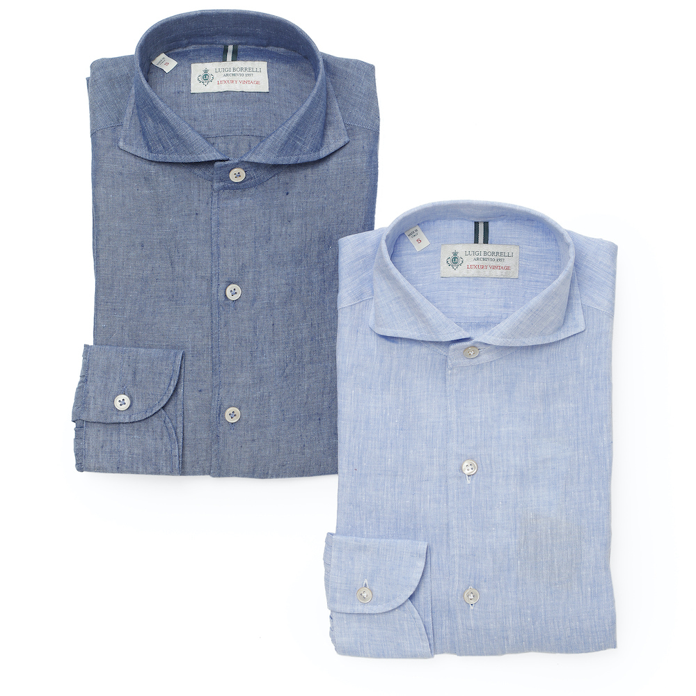 Aランク ルイジボレッリ ルイジボレリ LUIGI BORRELLI ／ 23SS リネン