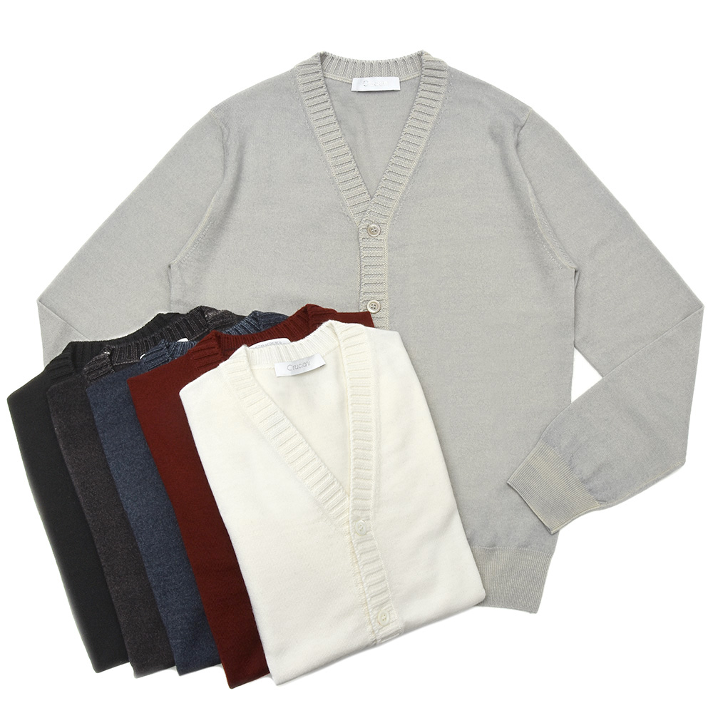 B.R.ONLINE - Style Web Magazine & Online Shop | ビー・アール・オンライン | Cruciani( クルチアーニ)<br>27ゲージ×9ゲージウールソリッドニットカーディガン CU094A.C04F6V.22LM 16092003022 B.R.ONLINE - Style Web Magazine & Online Shop | ビー・アール・オンライン | Cruciani( クルチアーニ)<br>27ゲージ×9ゲージウールソリッドニットカーディガン CU094A.C04F6V.22LM 16092003022