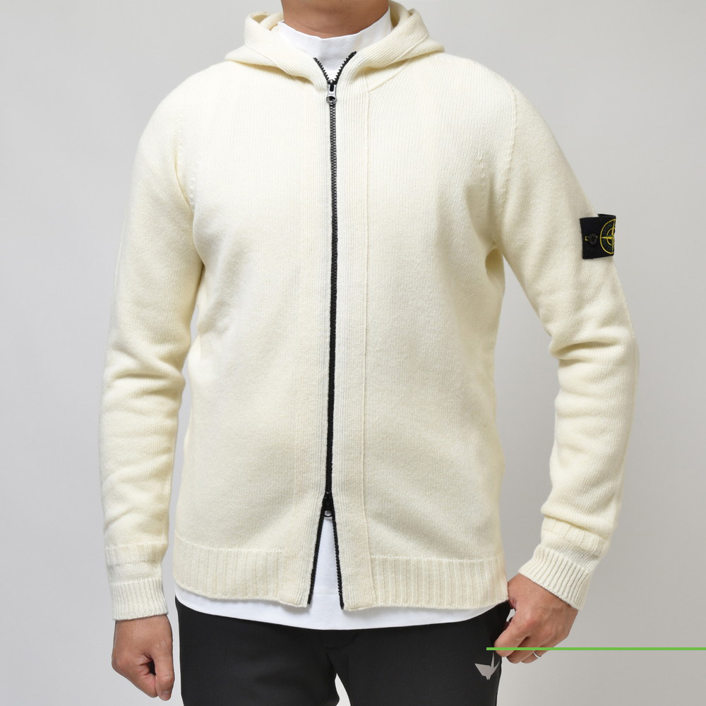 【即発送】stoneIsland ストーンアイランド ジップアップニット ニット