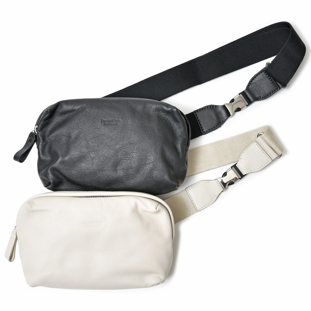 Daniel 目まぐるし &Bob 手提げ＆ショルダーBag イタリアンレザー