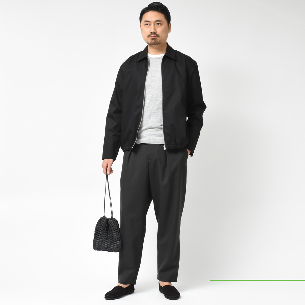 【超美品】Marni ポリエステルコットンブルゾンフロントファスナーは