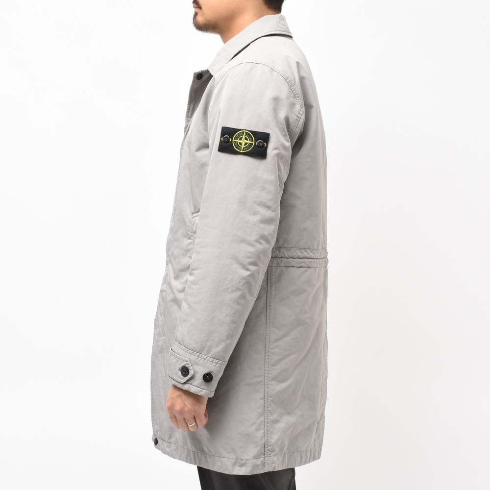 約44cmstone island グレー　コート