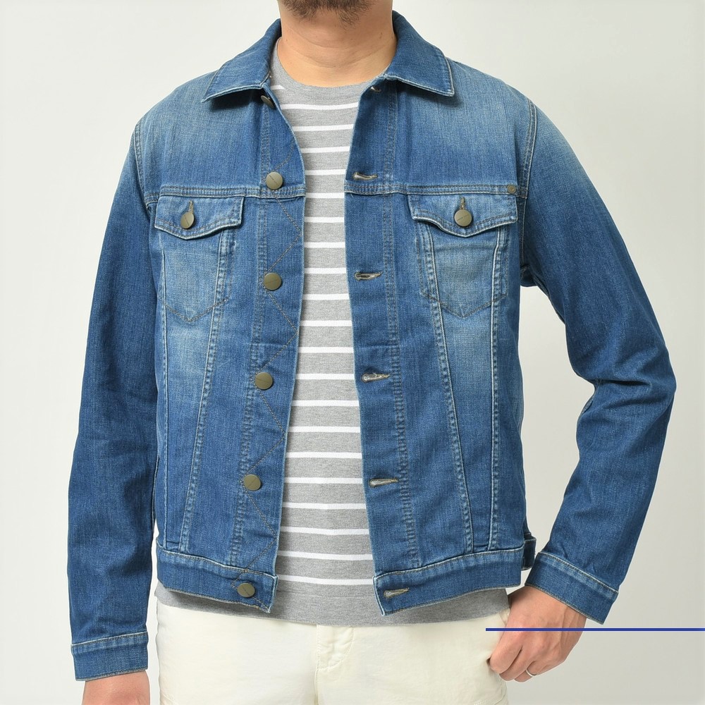 オータムセール 【ヤコブ コーエン 】レディース Denim jacket Pink