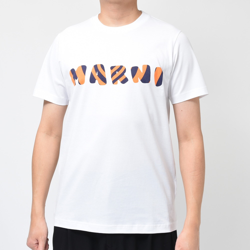 品質が MARNI 2022SS マルニ ロゴTシャツ キッズ - Tシャツ/カットソー 
