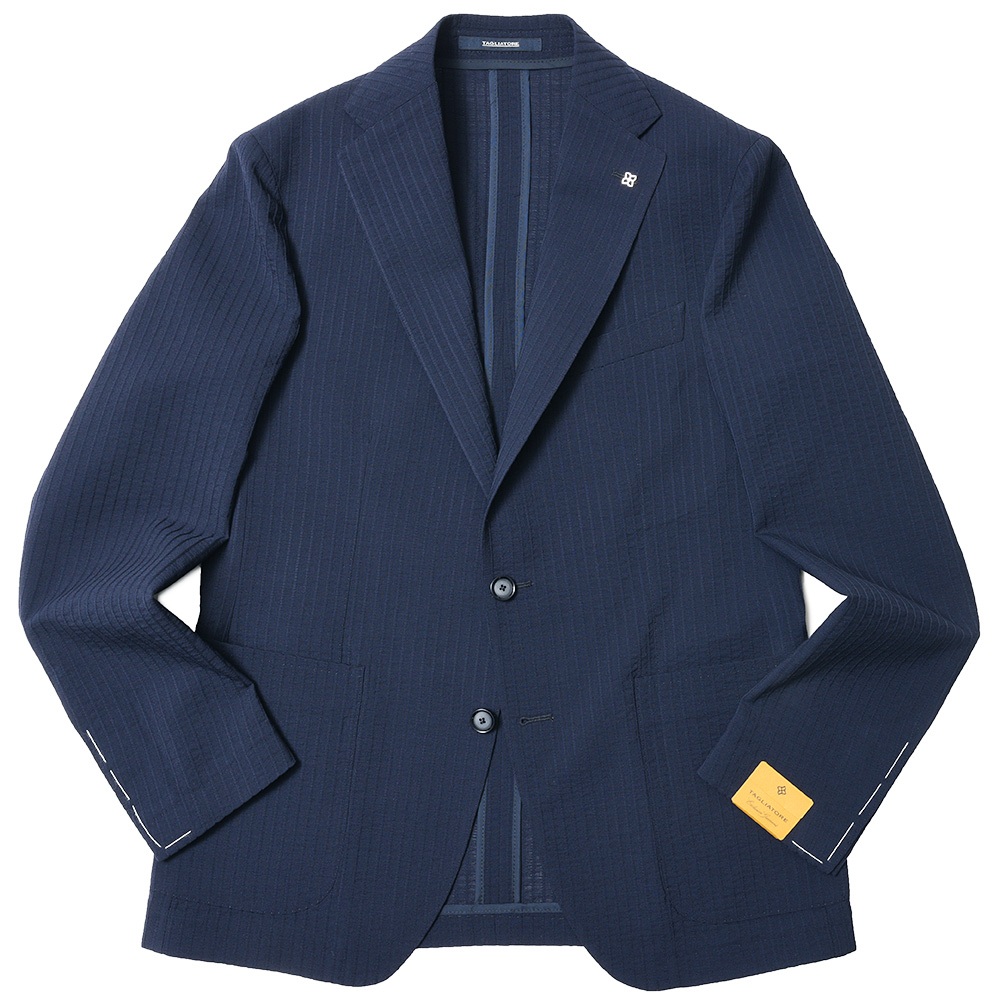 B.R.ONLINE - Style Web Magazine  Online Shop | ビー・アール・オンライン | TAGLIATORE（ タリアトーレ）<br>DAKARダカール ウールジャガードシャドーストライプ2Bジャケット DAKAR/20116