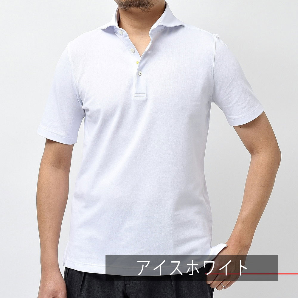 お気に入りの 人気✨Giannetto ジャンネット ポロシャツ カッタウェイ