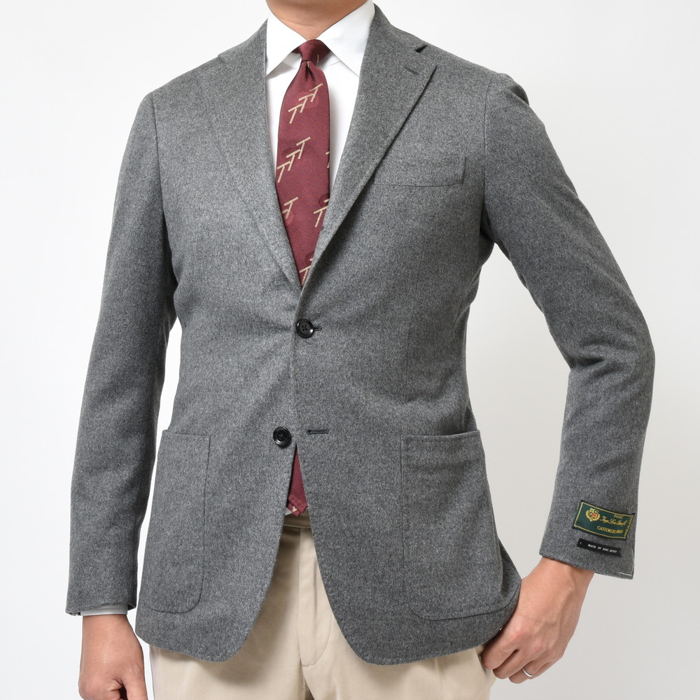 B.R.ONLINE - Style Web Magazine  Online Shop | ビー・アール・オンライン | RING JACKET（ リングヂャケット）<br>guji別注LoroPiana カシミアサキソニーソリッド3Bジャケット GUJ-02F/RE052F07【秋/冬】