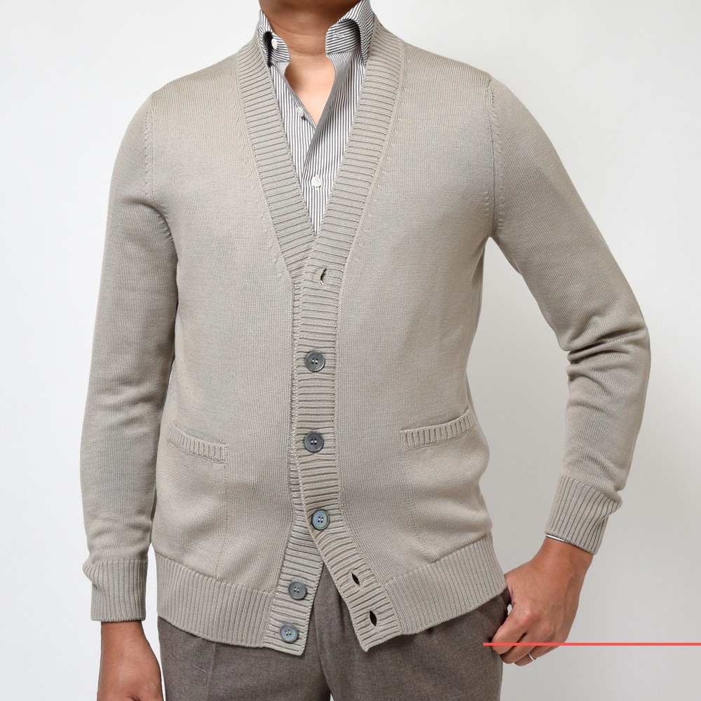 グランサッソ メンズ カーディガン アウター Cardigan