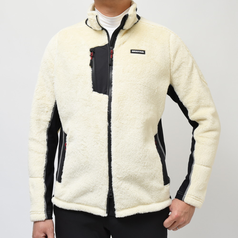 BRIEFING Fleece Jacket ブラック L ボア フリース