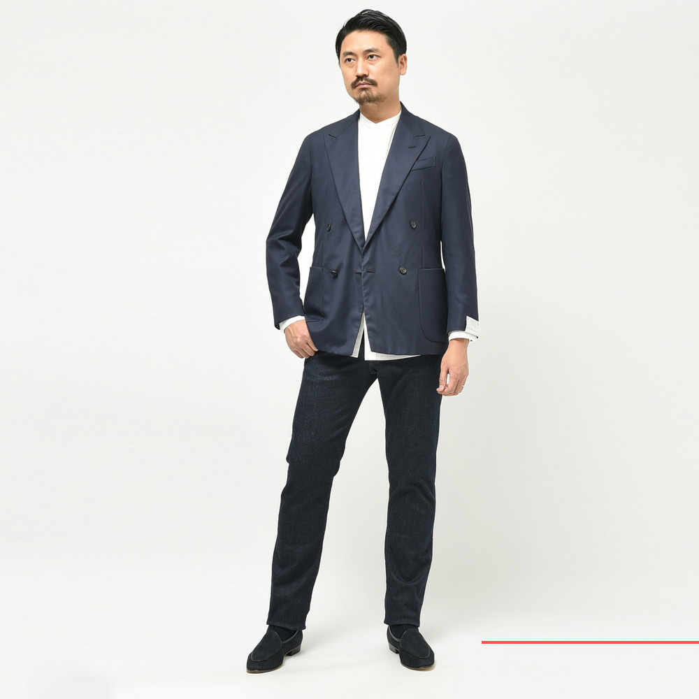 CARUSO カルーゾ ホップサック jacket-