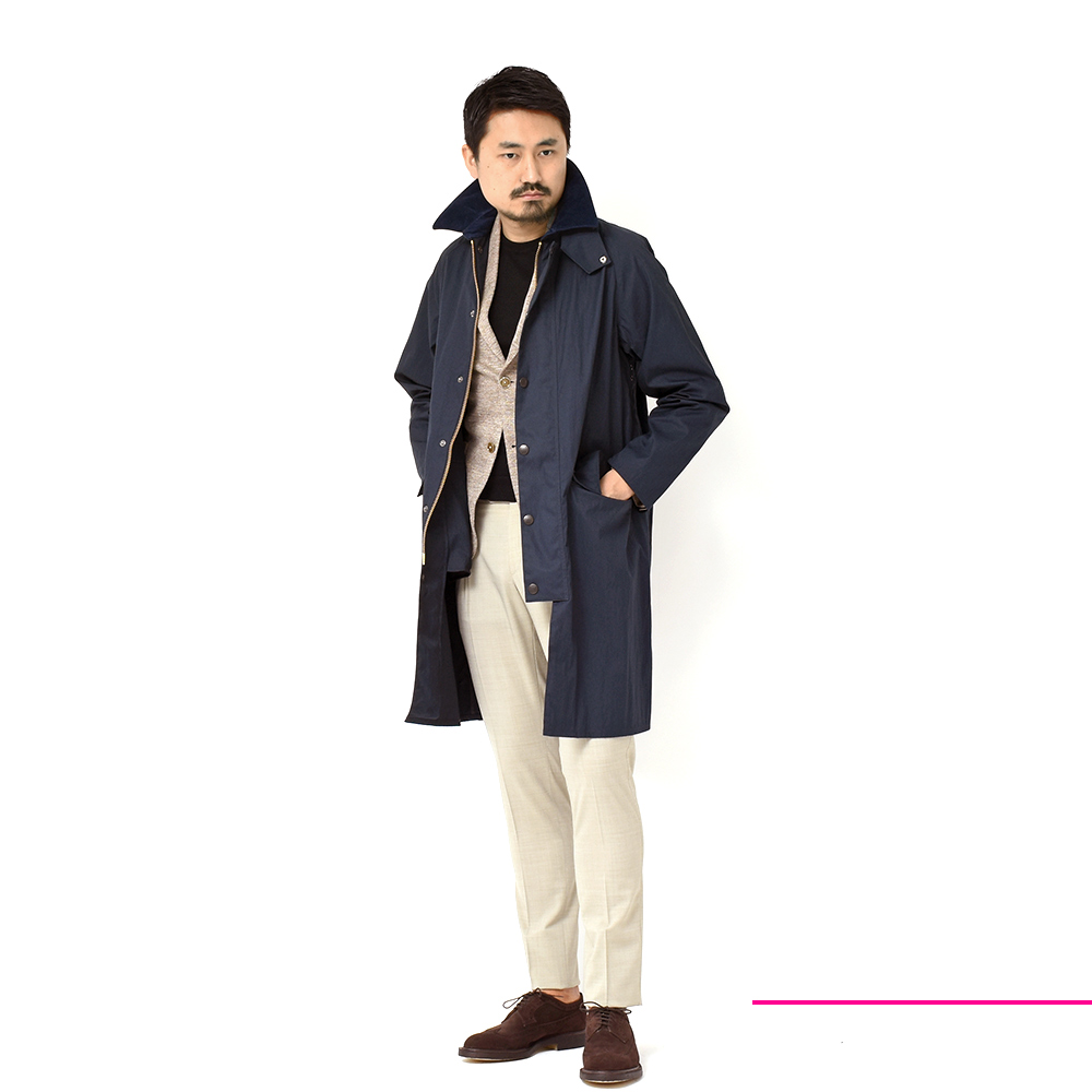 Barbour NEW BURGHLEY ロングコート www.onedamoveis.com.br