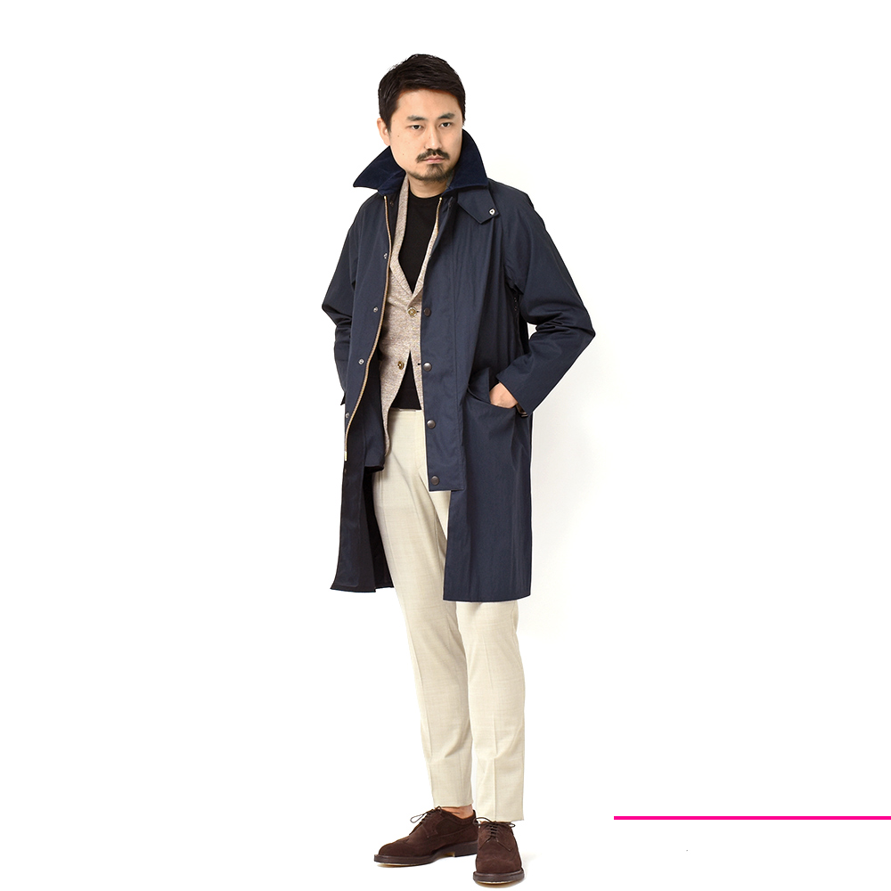 Barbour NEW BURGHLEY バブアー ニューバーレー コート 40