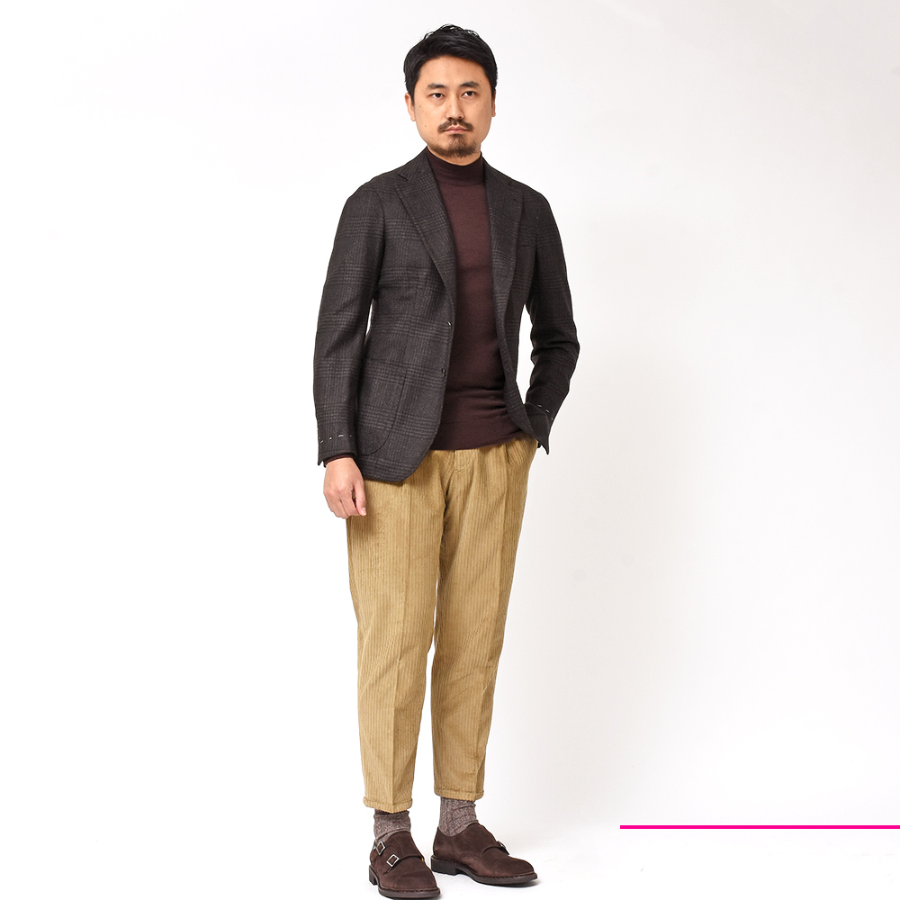 B.R.ONLINE - Style Web Magazine & Online Shop | ビー・アール・オンライン | PT01( ピーティーゼロウーノ)<br>FORWARD コットン コーデュロイ 1プリーツ パンツ(Style 05) B.R.ONLINE - Style Web Magazine & Online Shop | ビー・アール・オンライン | PT01( ピーティーゼロウーノ)<br>FORWARD コットン コーデュロイ 1プリーツ パンツ(Style 05)