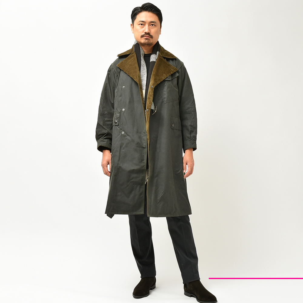 少し検討させて頂きますBarbour MWX-1528 DESPATCH RIDERS WAX