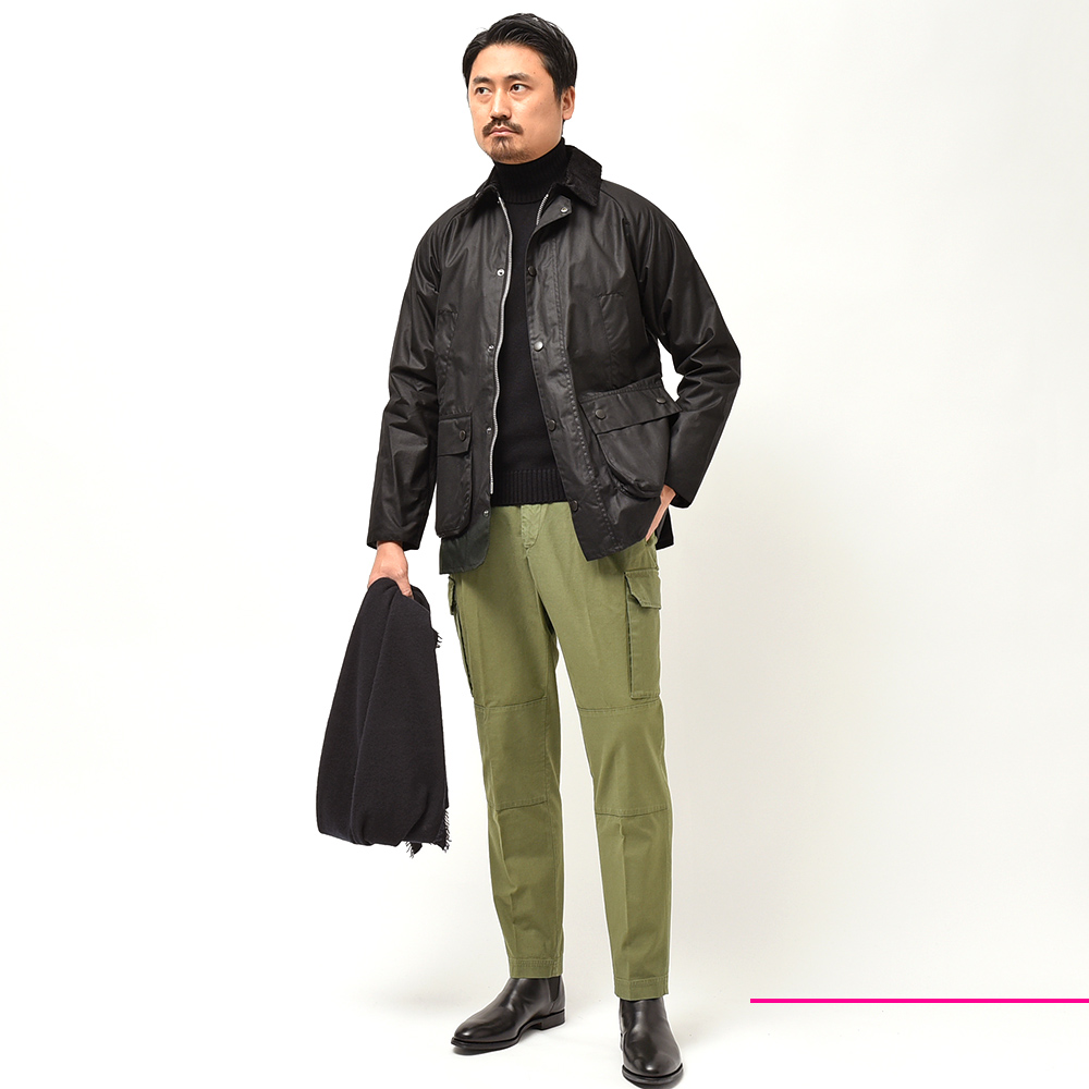 Barbour バブアー  ビデイル スリムフィット MWX0318