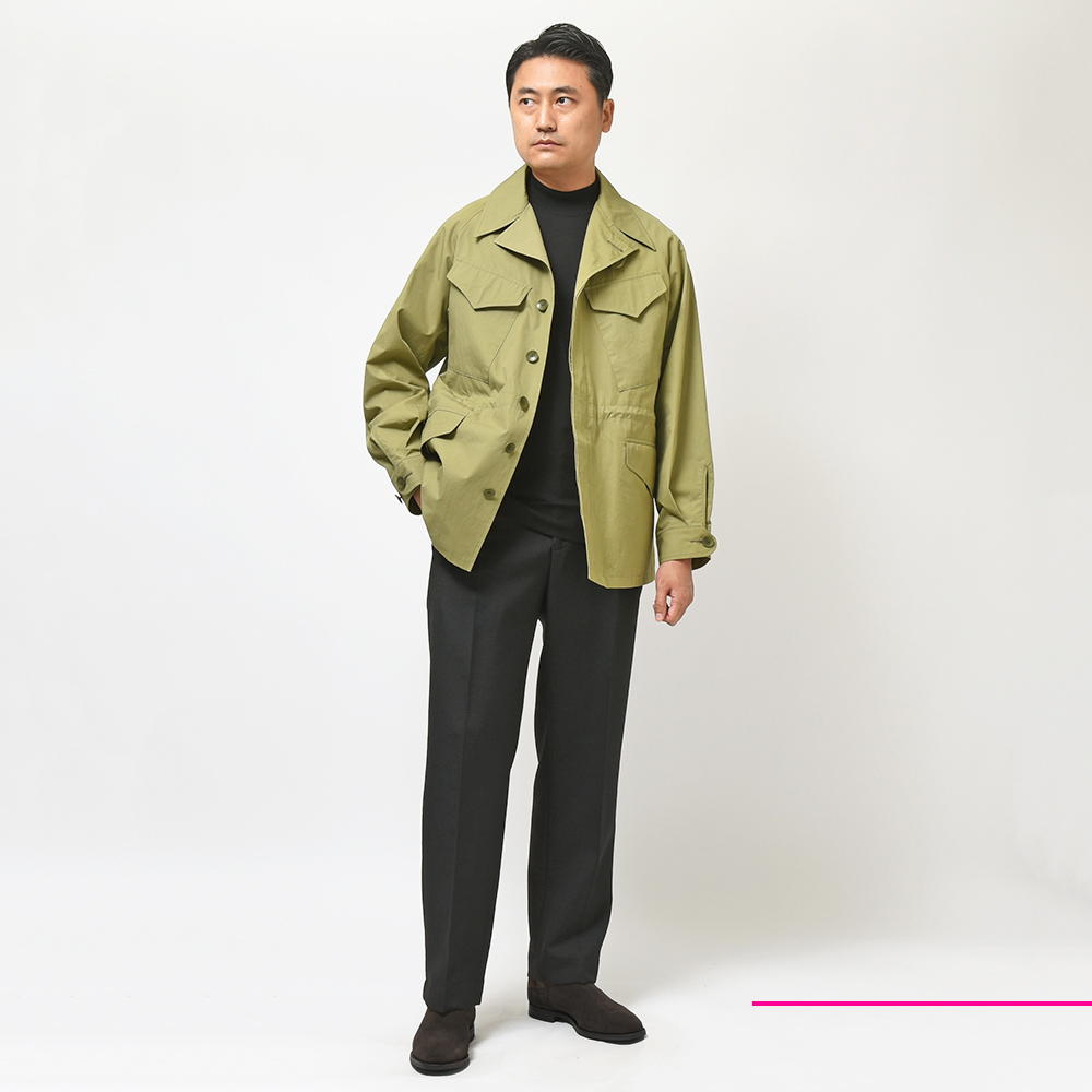 B.R.ONLINE - Style Web Magazine & Online Shop | ビー・アール・オンライン | COHERENCE コヒーレンス<br>ROBERT-FLC コットン カシミヤライニング ラグランスリーブ フィールドジャケット B.R.ONLINE - Style Web Magazine & Online Shop | ビー・アール・オンライン | COHERENCE コヒーレンス<br>ROBERT-FLC コットン カシミヤライニング ラグランスリーブ フィールドジャケット