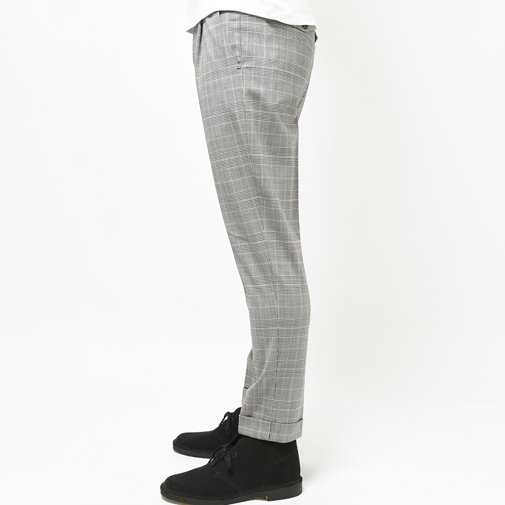 B.R.ONLINE - Style Web Magazine & Online Shop | ビー・アール・オンライン | PT TORINO ピーティー トリノ<br>Edge ヴァージンウール ストレッチ グレンチェック 1プリーツ パンツ REBEL FIT B.R.ONLINE - Style Web Magazine & Online Shop | ビー・アール・オンライン | PT TORINO ピーティー トリノ<br>Edge ヴァージンウール ストレッチ グレンチェック 1プリーツ パンツ REBEL FIT